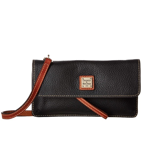 Dooney & Bourke Bags Dooney Bourke Black Pebble Milly Crossbody Bag